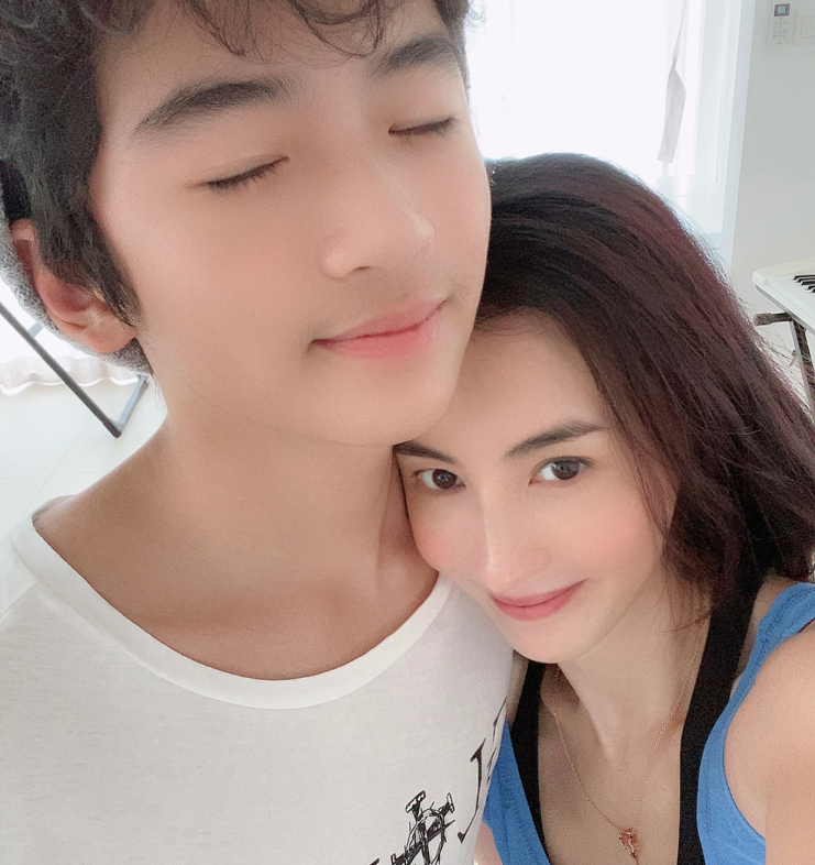 张柏芝|有种“基因”叫张柏芝大儿子，14岁正面照帅到不敢认，神似蔡徐坤