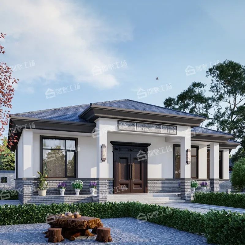 |一层别墅合集来咯！给爸妈养老，又好建又实用的高性价比自建房
