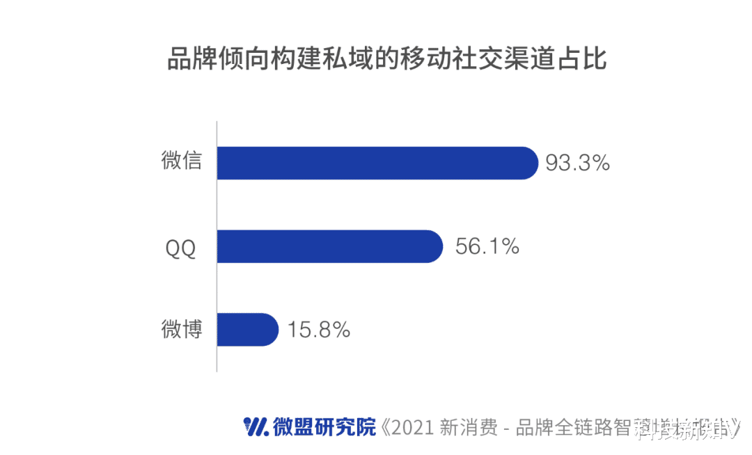 盲人|微盟新消费报告：品牌如何破解“私域流量”