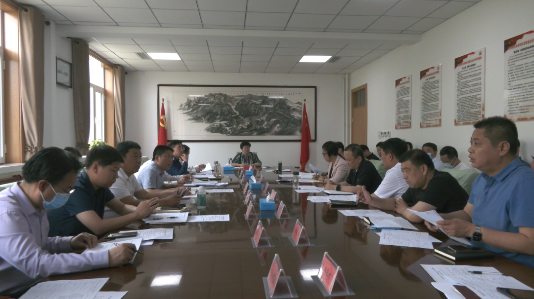 南和融媒 李胜敏主持召开第二季度集中开工项目调度会