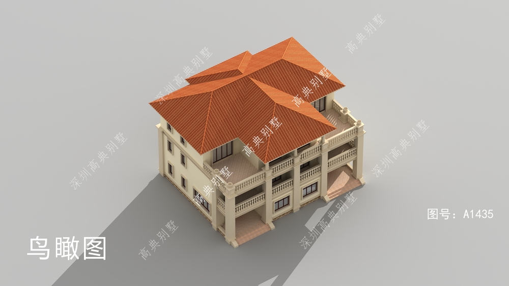 这款双拼欧式别墅,如果房子都建成这样,估计城里人都要回农村了