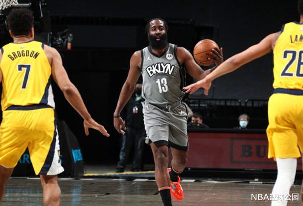 詹姆斯·哈登|大逆转!狂轰40+10+15,篮网黑无常组合打疯,哈登又造出新巨头