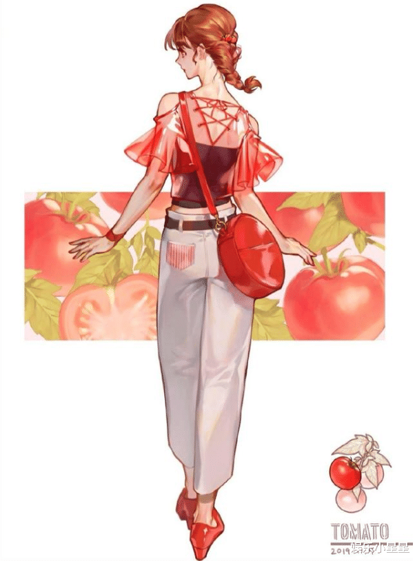 娱乐小星星|水果也拟人化后：草莓化身洛丽塔小姐姐，葡萄变身“大众情人”