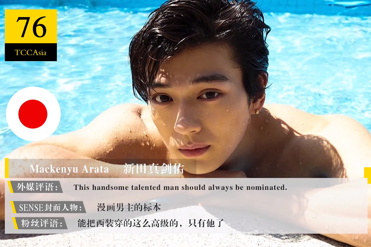 男神|2020亚太区最帅100张面孔最全榜单，快来看看你的爱豆上榜了吗