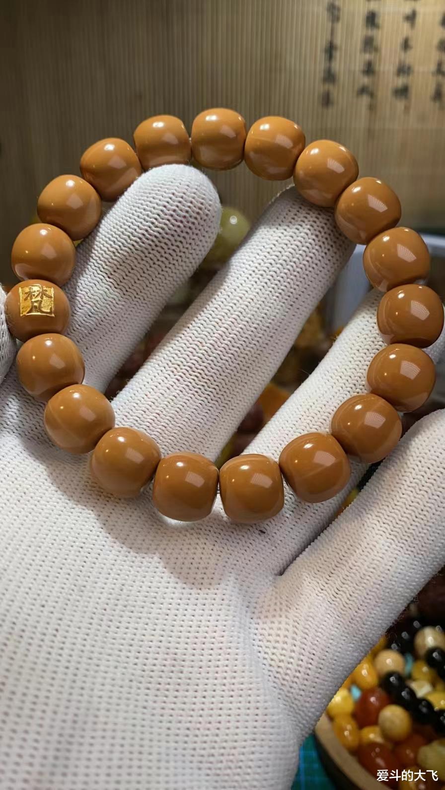 文玩|私人订制文玩手串之：老型猴头镶金打造，猴头爱好者请进