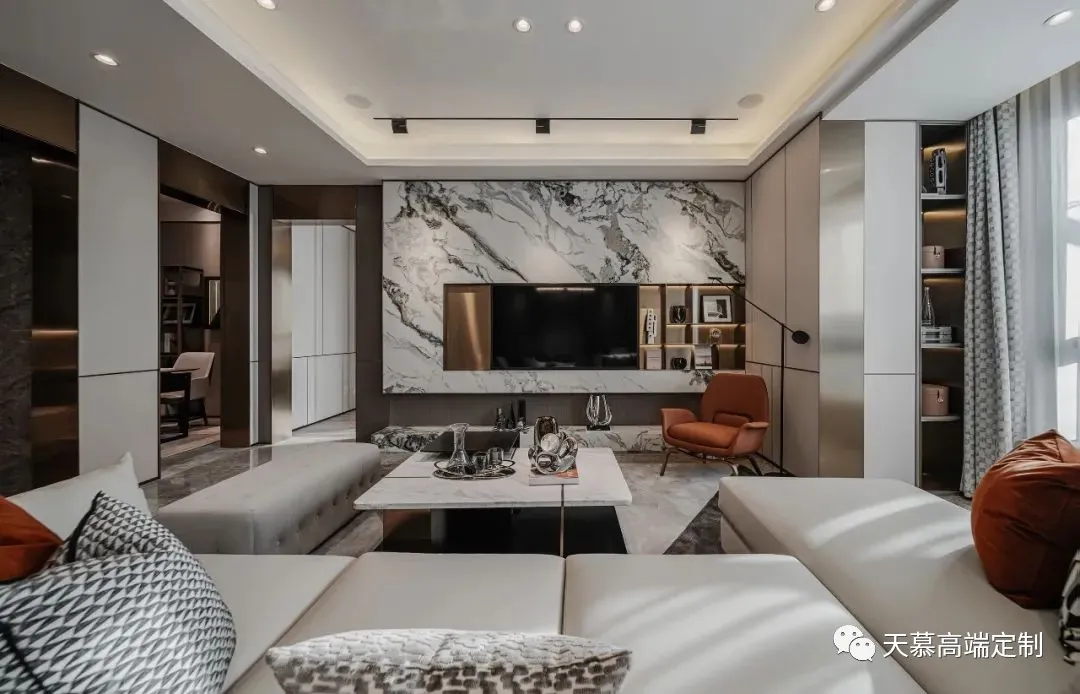 样板间案例 | 138㎡ 意式极简，让生活更有情调！