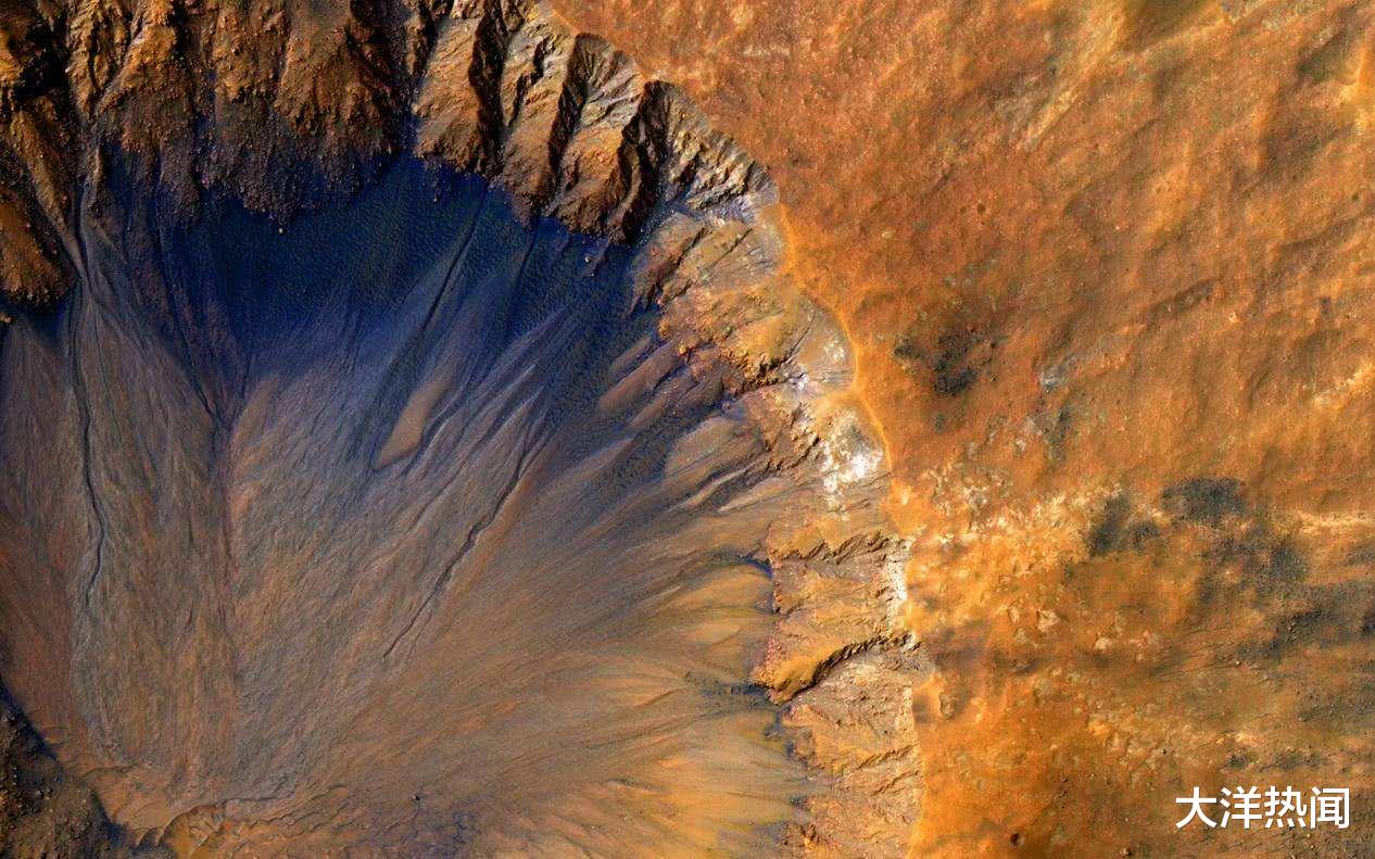 火星大峡谷地下1米处,远超想象的东西出现!外星生命瞒不住了?