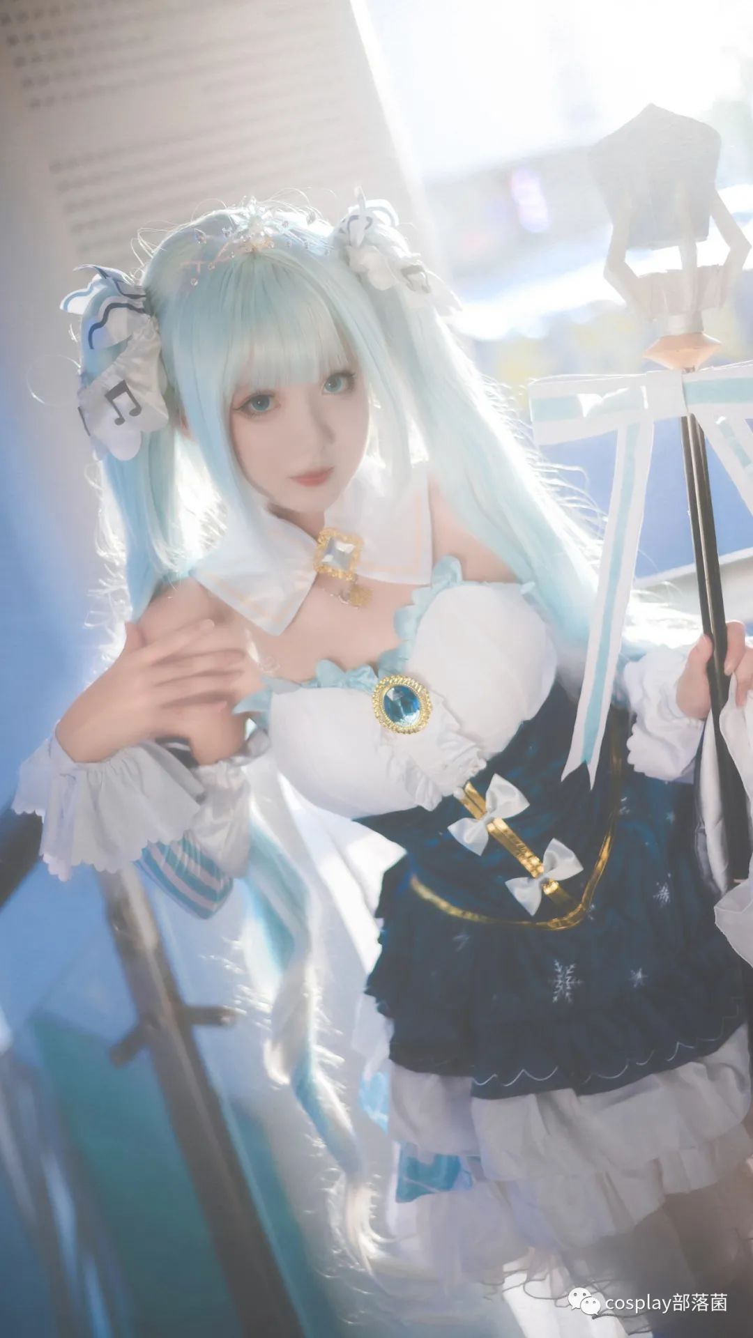 电波少女|cos:雪初音cos正片@电波少女