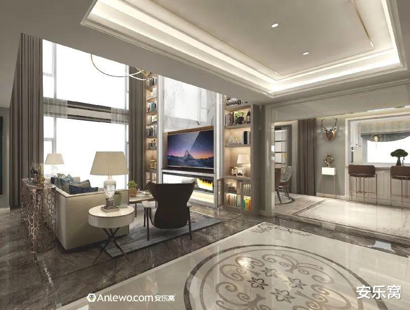 ANLEWO | 150㎡现代轻奢风复式雅居，打造精致生活的仪式感！