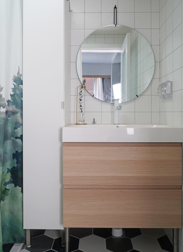 设计师|66平欧风二居室，蓝白色系营造温馨舒适的家居