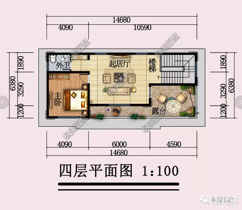 占地90平，四层别墅这样建，简洁大方又时尚