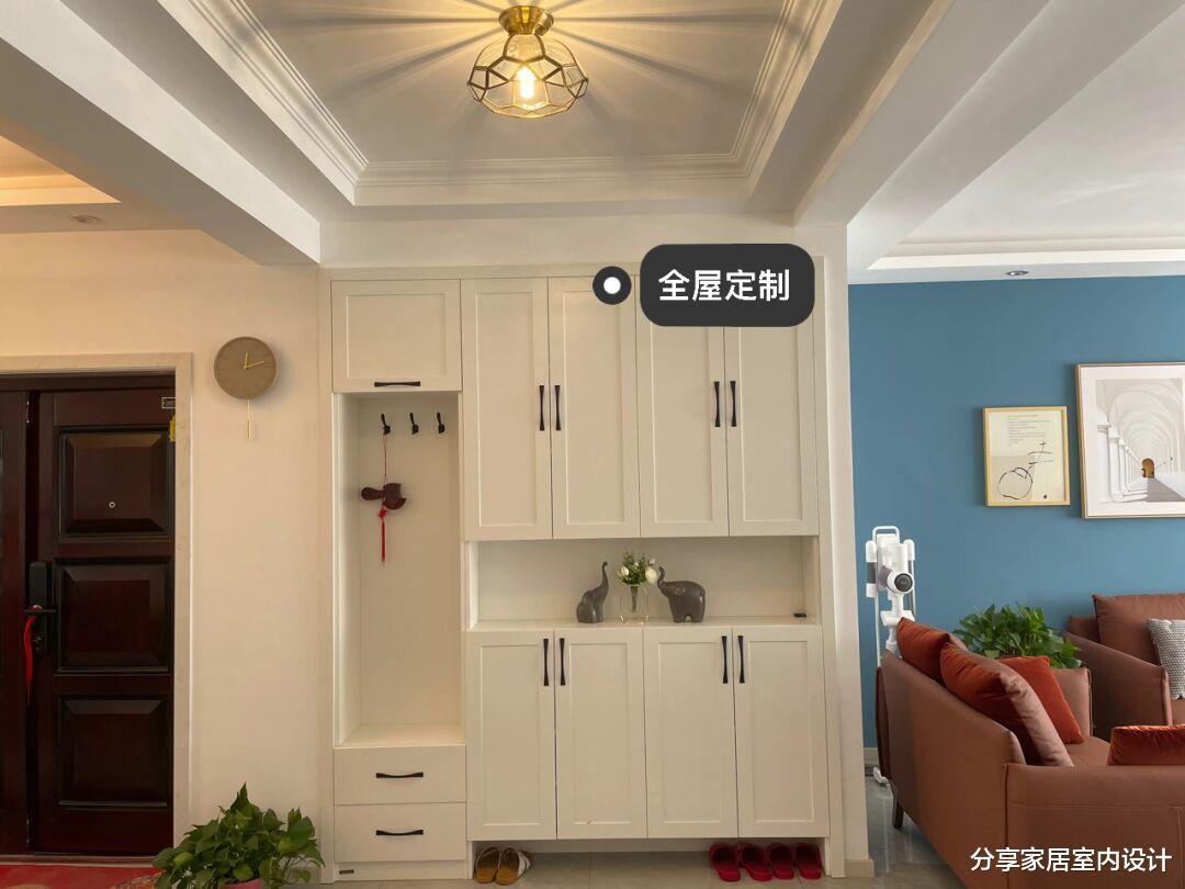 95平两居室新房，入住一年室内保持干净，全屋漂亮极了，分享一下