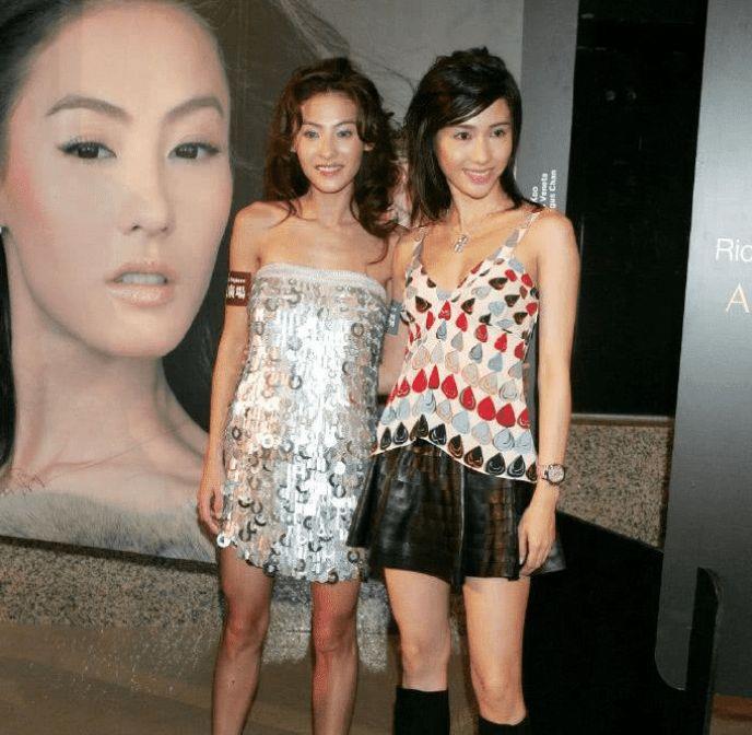 张柏芝|张柏芝和黎姿合照火了，气质差异太大引发热议，被指气质不如黎姿