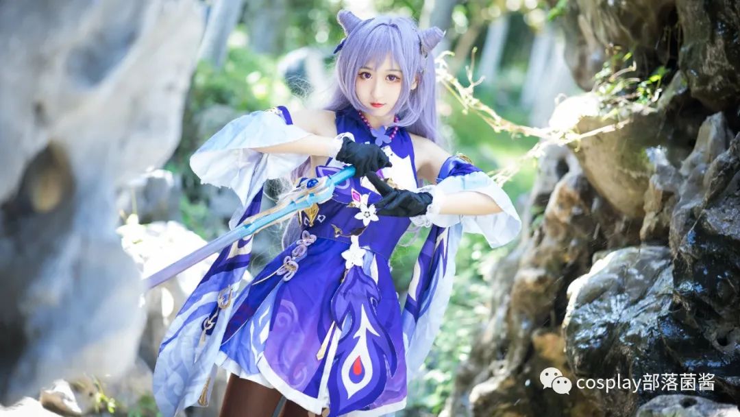 |cos:原神刻晴cos正片@滴滴答答