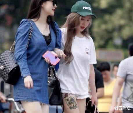 中超|中超美女老板身价过亿，大腿处纹身很精致，曾与于大宝传绯闻