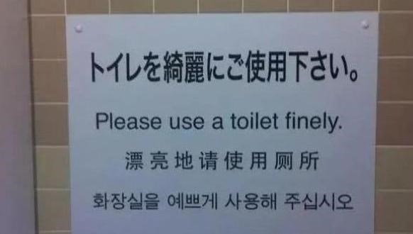 日本也貼出“中文標語”，內容卻讓中國遊客看不懂：先學下中文吧-圖4