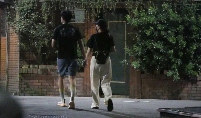 陈乔恩|陈乔恩深夜秀恩爱，与艾伦穿情侣装微笑同框，抱宠物猫像一家三口