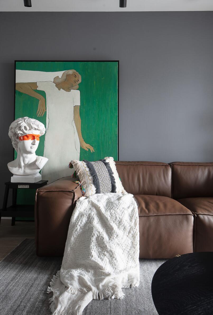 小拾谈装修|看了她89㎡新家，才知道没有“丑户型”，一进门就感觉很高级