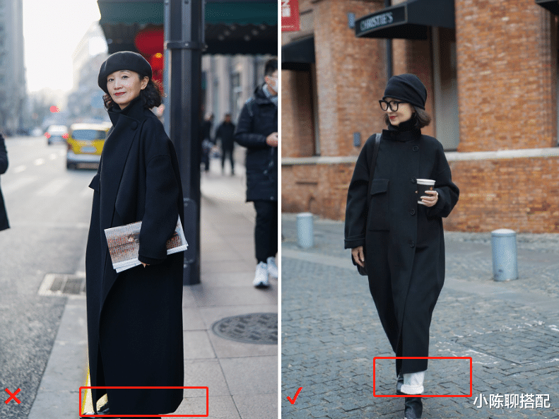 小陈聊搭配 这才是60+女人该有的大衣打扮，不显老不扮嫩，妈妈们可以照着穿