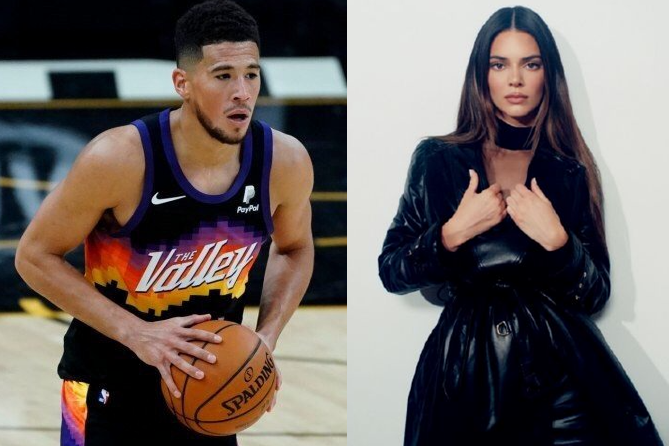 布克|布克回击质疑！把湖人逼到悬崖之上，詹娜观战陪伴，身材太绝了