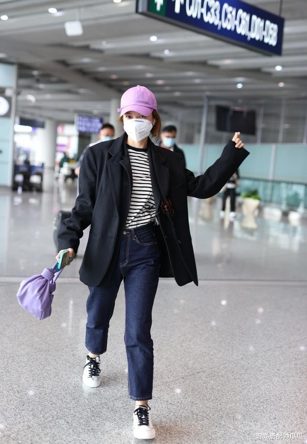 明星|?减肥成功的吴昕真惊艳！一袭白色连体衣高级时髦，大长腿真抢镜