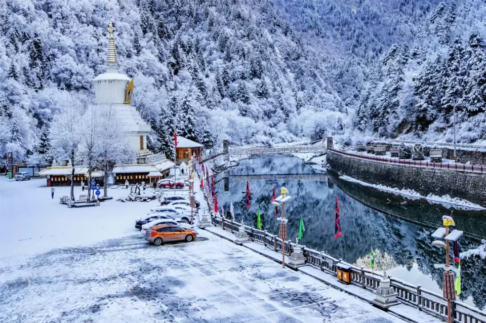 阿坝州|不要门票！阿坝州这个宝藏赏雪地，一下雪就成童话仙境！