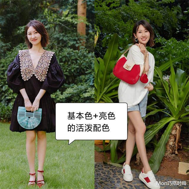 Mon巧搭时尚|会穿的女人:不仅懂配色,还得会技巧!瞧这位博主这样穿是有多美