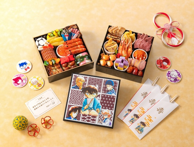 名侦探柯南|《名侦探柯南》2022年日式年菜公布! 37道菜色, 特典附录