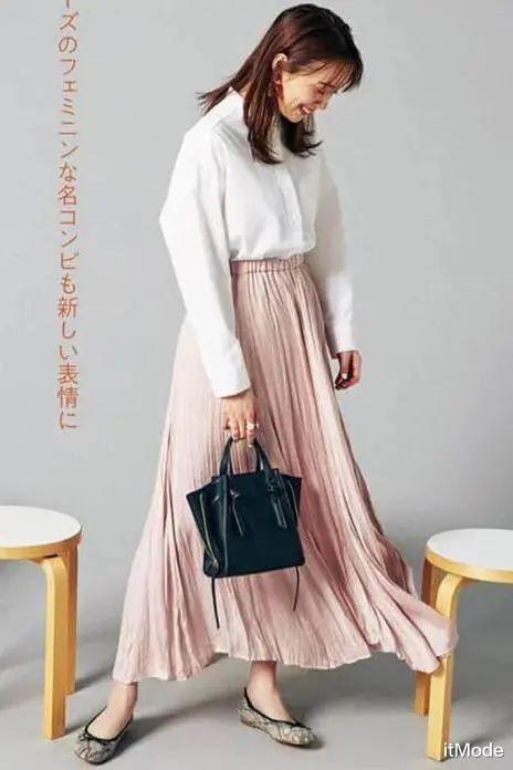 itMode|早秋必穿百褶裙，稳赢！