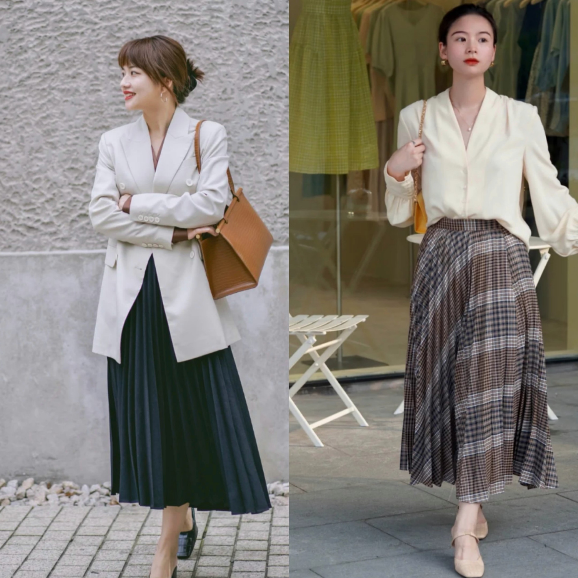 静静时尚达人|30岁小个子如何穿出气质？这16套秋天look快看看，女人味十足