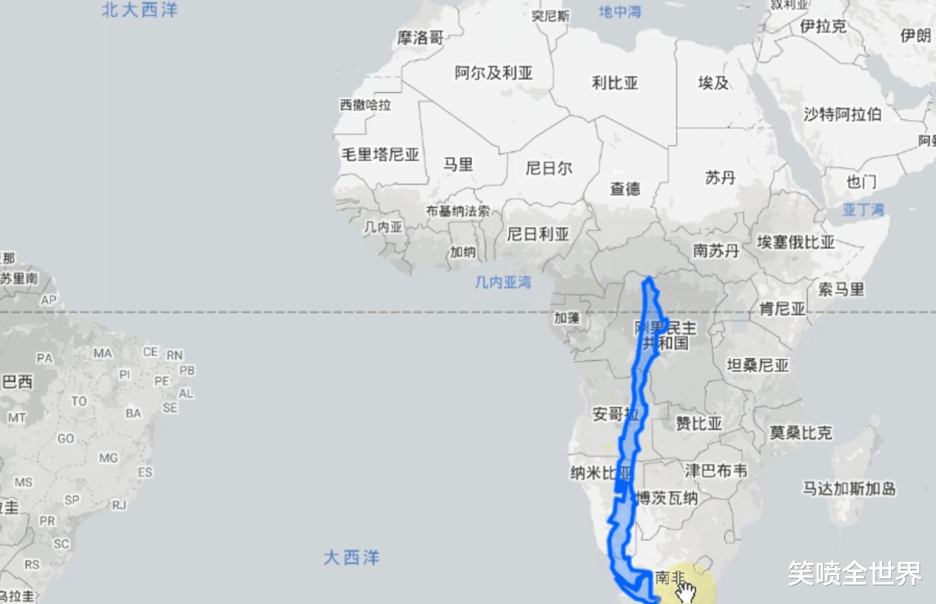 智利|趣味地图：世界上最狭长的国家，智利和各国直观对比