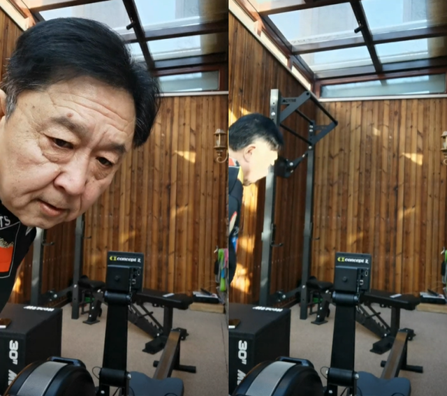 于谦|52岁于谦罕晒健身视频！打扮花哨动作卖力，法令纹明显眼袋重