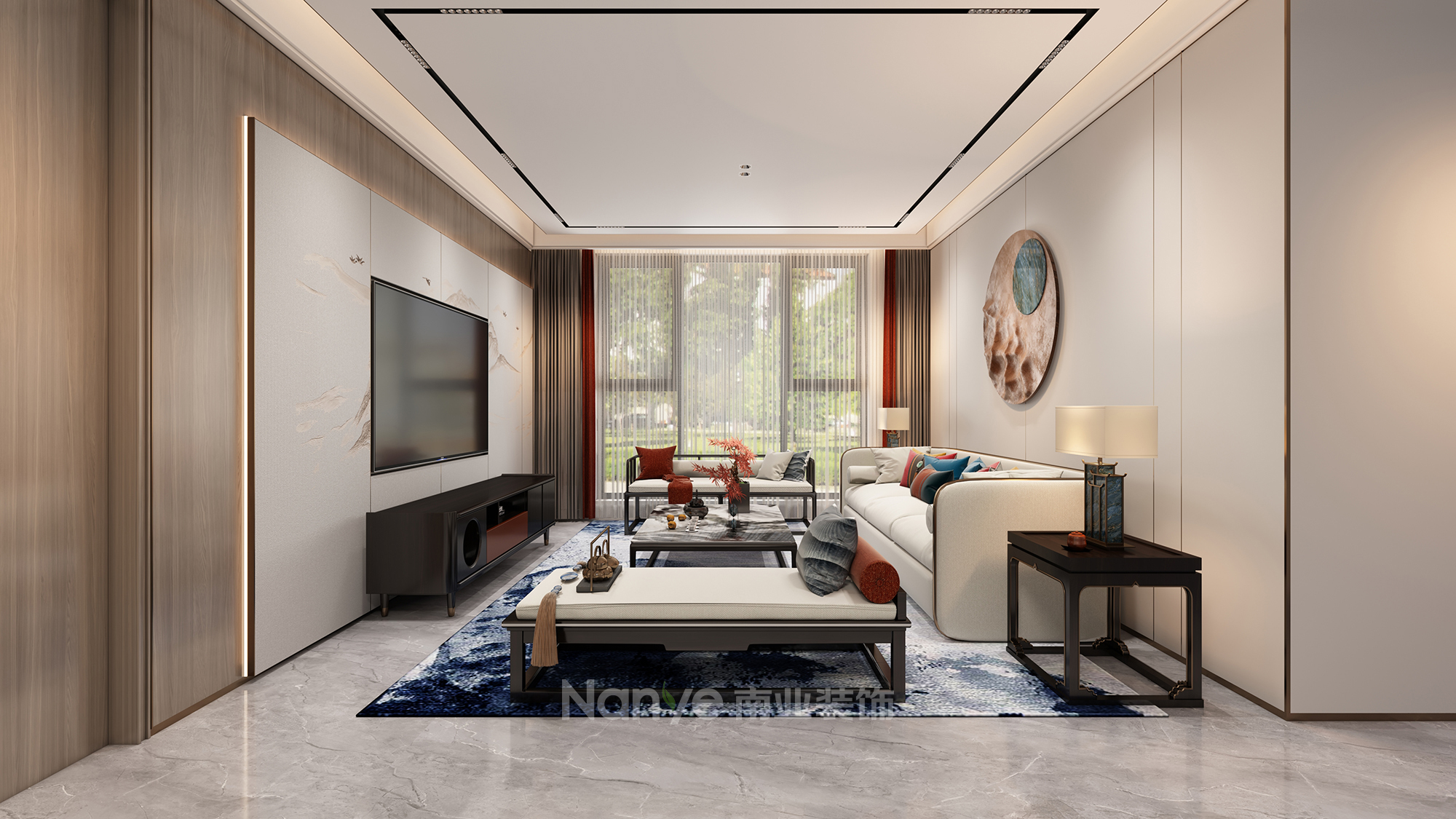 600㎡别墅装修 | 新中式风格