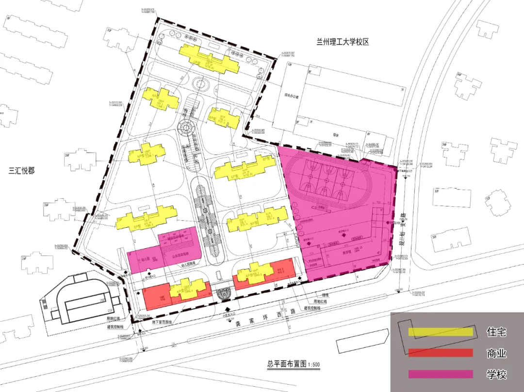 佳兆业|兰州龚家湾又一城改项目规划曝光 建面约18万㎡ 规划户数1111户