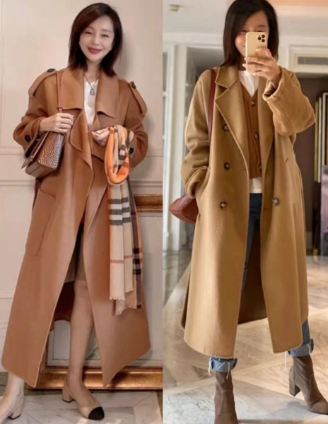 潮流搭配菌 大衣在精不在多,40+女人,建议选这三种“高级色”,优雅又端庄