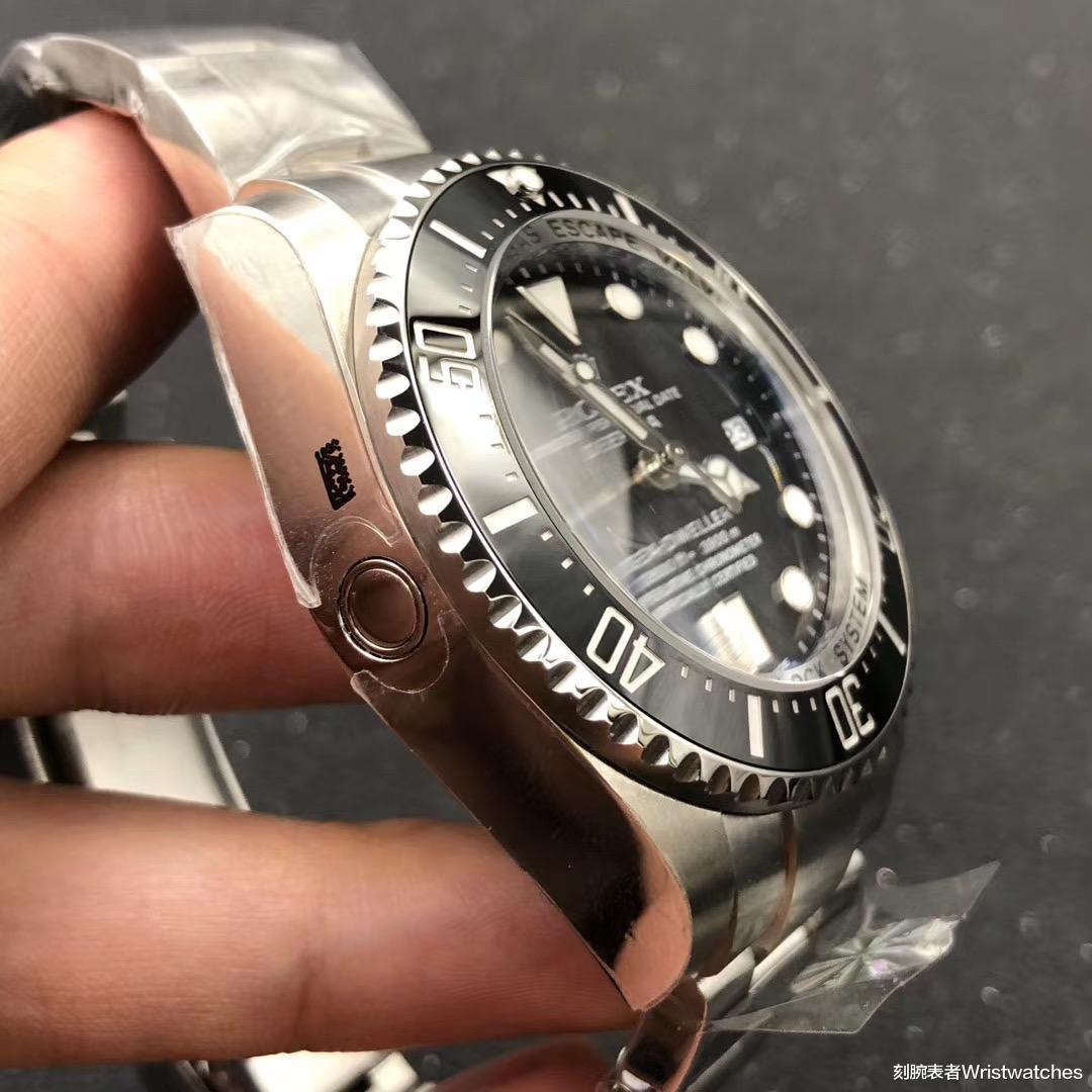 刻腕表者Wristwatches AR厂劳力士海使型黑鬼王V3版「904L精钢」做工评测!