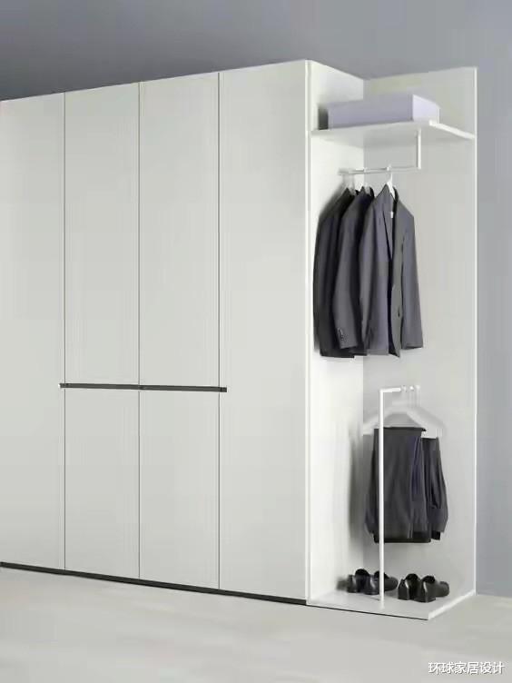 定制衣柜别再侧面封边，留15cm做功能区，观赏性大增，实用性翻倍