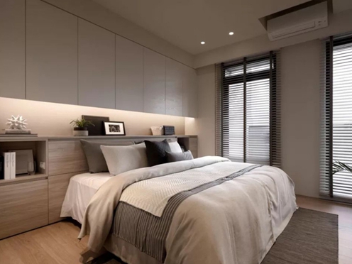 鸣雀设计 哈尔滨鸣雀装饰 家居卧室空间灯光设计，科学灯光布置学起来~