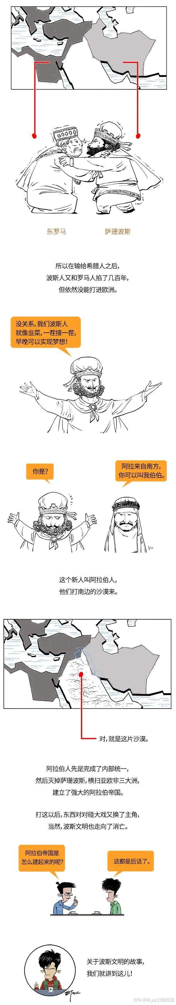 |漫画讲述伊朗的前身波斯帝国，读来真是妙趣横生，大开眼界
