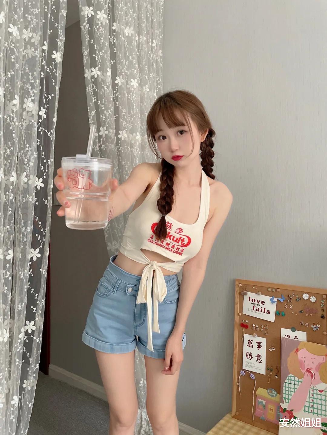安然姐姐|女孩子闲着没事的时候，总会干点无聊的事