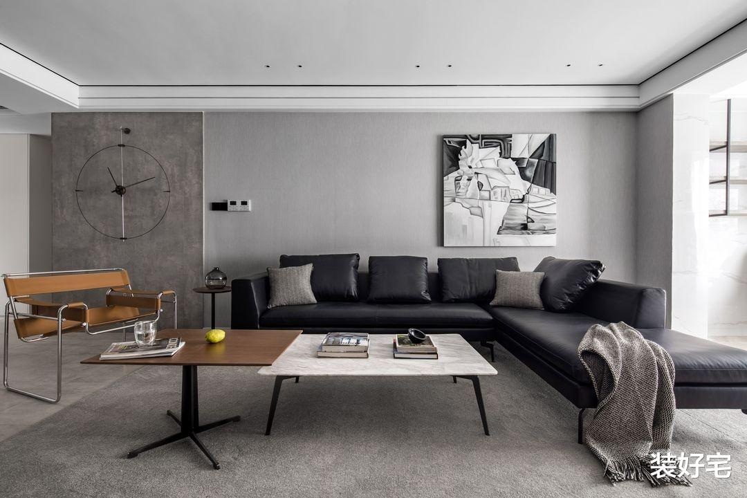 |200平现代简约风，一种更高层次的创作境界，简约而不简单