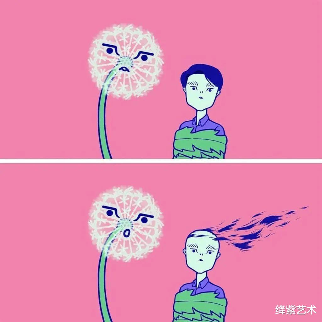 |15幅鲜明的黑色幽默漫画，看似荒谬，却富含深意