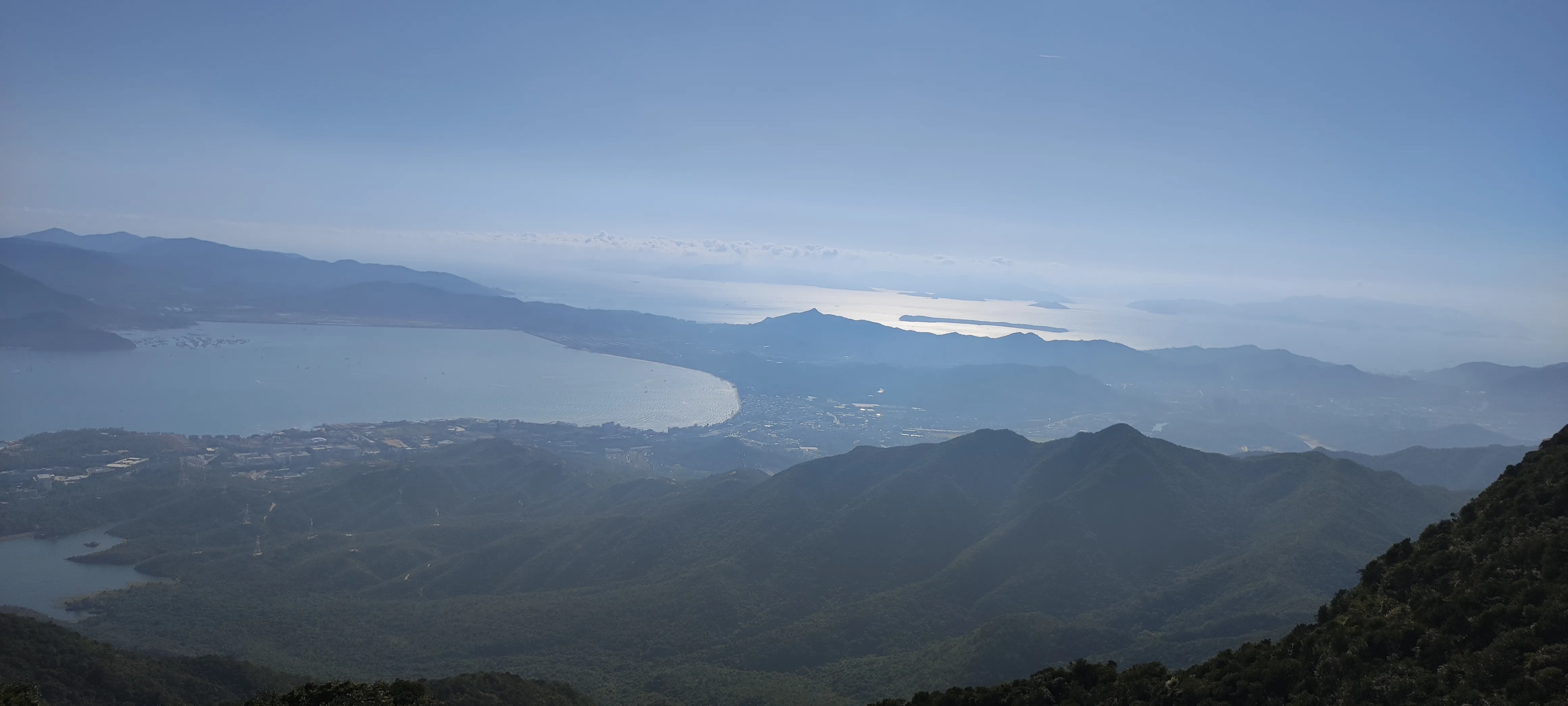 海参崴|深圳大鹏半岛，登顶排牙山记录