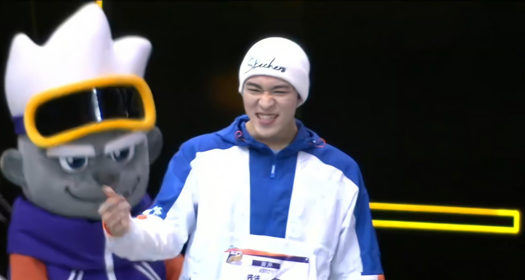 宇野赞多|《超新星运动会》布布担任裁判，赞多获得第一名，洪尧获得第二名