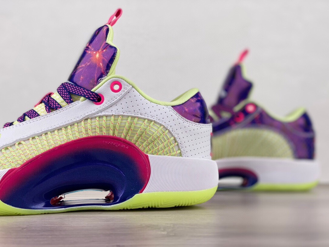 莆田鞋匠|Air  Jordan 35 Low “Luka Doncic”白紫低邦 东契奇专业实战篮球鞋
