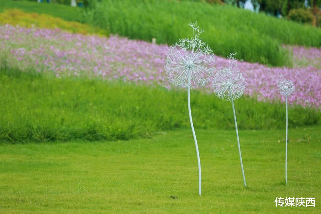 传媒陕西 春暖花开，太乙风雅绿道精彩呈现，真切感受到生态流入城市的惬意