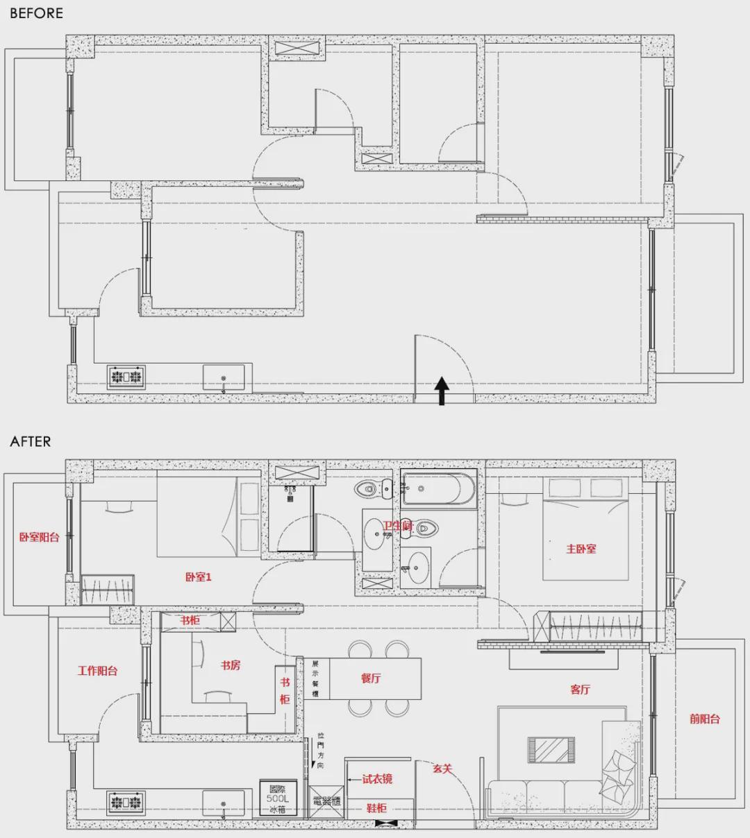 夫妻俩晒出82㎡新家,3房2厅不浪费一丝空间,日子越过越顺心