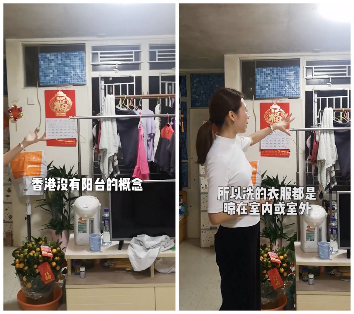 香港36㎡蜗居住一家五口,卧室全开放式,网友:没有隐私