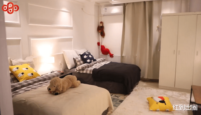 张艺兴|张艺兴新公司宿舍内景曝光，双人床壕气十足，李荣浩直言想来上班