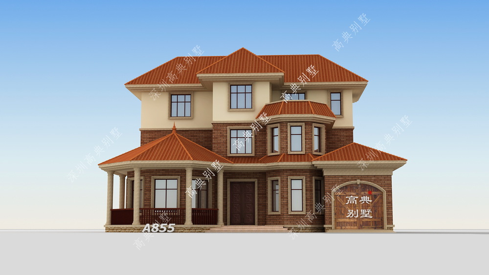 房楼梦|回老家建栋欧式别墅，安居故里